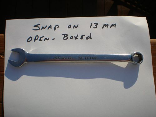 SNAP ON TOOLS 13MM OPEN-BOXED END WRENCH