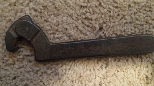 Proto C471 3/4&#034; To 2&#034; Adjustable Hook Spanner Wrench. Vintage