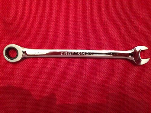 42571 NEW CRAFTSMAN 13mm COMBINATION RATCHETING WRENCH METRIC