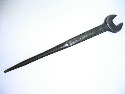 Armstrong 1-1/16&#034; Open End Spud Wrench Single End 17&#034; OAL