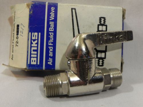 Binks 72-81217 ball valve, 3/8&#034; nps x 3/8&#034; npt, 250 psi for airless sprayers for sale