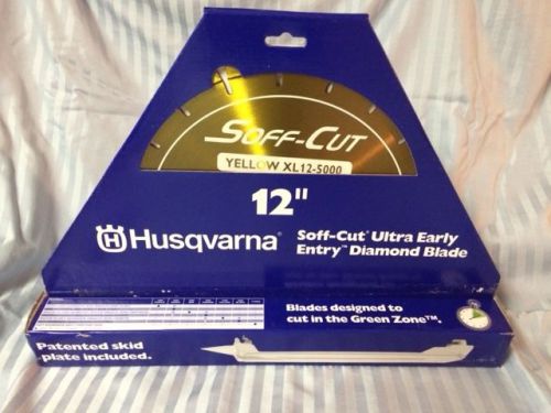 Husqvarna xl12-5000 soff-cut ultra early entry 12&#034; diamond blade pn 542756109 for sale