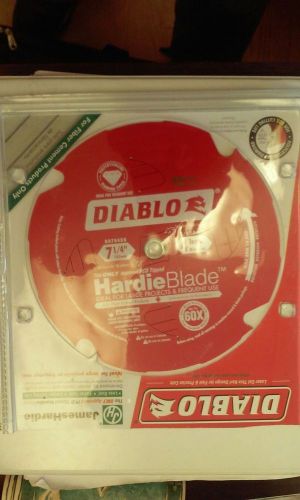 Diablo Hardie Concrete Polycrystalline Diamond Tipped Blade 7 1/4 inch cut