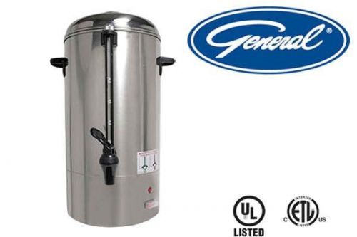 General commercial coffee percolator 40 cups 6 qt model gcp40 for sale