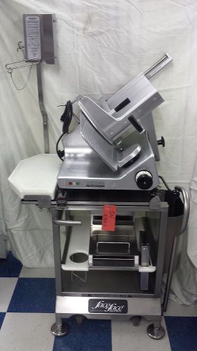 BIZERBA MANUAL MEAT SLICER WITH STAND