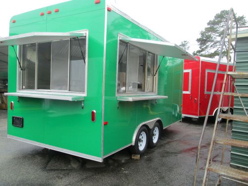 2015  New  8.5 X 16  Concession Trailer. Loaded with equipment!