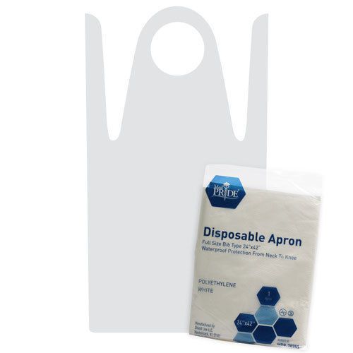 disposable aprons pack of 10