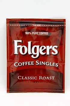 FOLGERS COFFEE SINGLES (Wholesale Lots of 76)