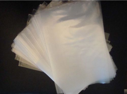 Clear flat polyethylene poly plastic bags 4&#034; x 8&#034; 100 pc 2 mil free shipping for sale
