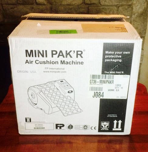 ***new*** mini pak&#039;r air cushion/bubble wrap machine cell-o novus for sale