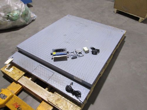 Salter / Brecknell DSB Series Floor Scale 5000 x 1lb with 200E Indicator