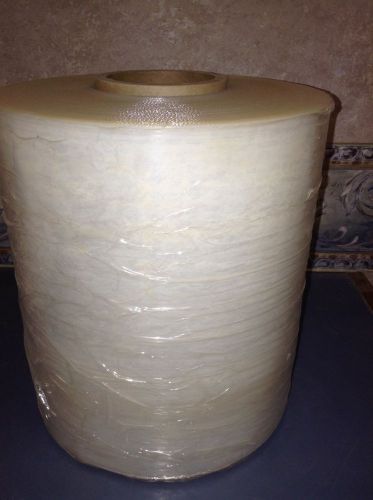 10&#034; x 4000&#039; 120 gauge clear cast film on 3&#034; cores; bulk packed