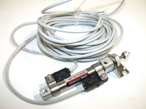 New stainless steel 1 1/2&#034; non-rotating air cylinder w/ sensors ncdj2kl10-150-b for sale
