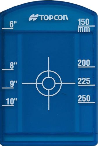 New Topcon Blue Pipe Target Insert  for Model TP-L4G/GV with Priority Mail