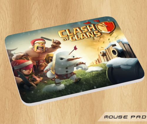 New Clash Of Clans Gaming Logo Mouse Pad Mat Mousepad Hot Gift Game
