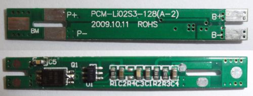 Protection Circuit Module PCM for 7.4V Li-Po Li-ion Battery Pack Li02S03-128