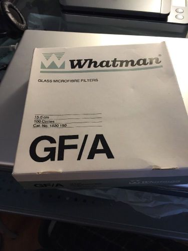 whatman paper GF/A 15.0 cm Glass Microfiber Filters. Lot Of 10 Circles