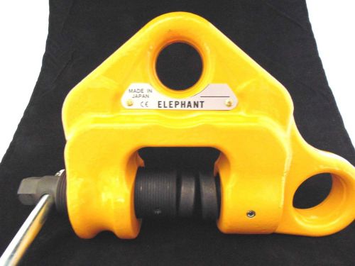 Elephant lifting wf-3 screw type clamp, 3 ton capacity free shipping for sale
