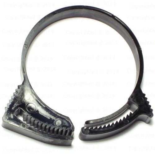 Heat stabilized nylon hose clamps 2/1/8&#034; 3 pack for sale