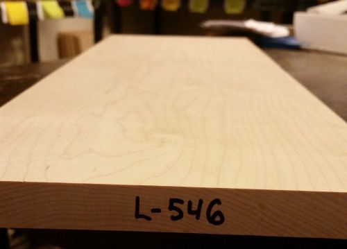 4/4 Maple Board 24.5 x 7.75 x ~1in. Wood Lumber (sku:#L-546)