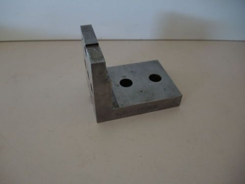 3 1/2&#034;x 2 3/4&#034; x 2 1/2&#039; RIGHT ANGLE PLATE FIXTURE No.4 machinist tools 3 pounds