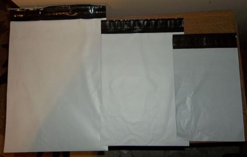 30 POLY MAILER BAGS COMBO PACK (10) 7.5&#034; X 10.5&#034; (10) 10&#034; X 13&#034; (10) 12&#034; X 16&#034;