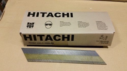 Hitachi 14305 2&#034; 15 Gauge Angled Finish Nails 4000 per Box