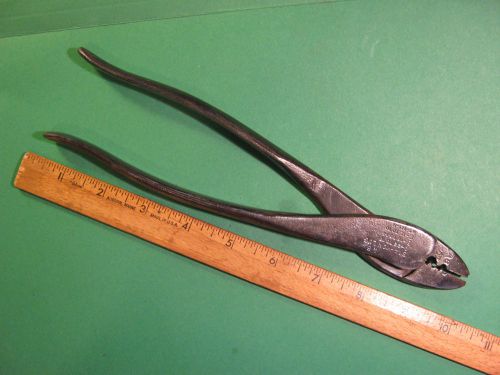 vtg Tool Thomas &amp; Betts Sta Kon Lug Pliers WT-111-M line wire cutter crimper old