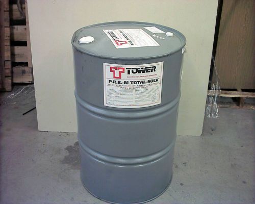 Tower p.r.b.-m total-solv water miscible blanket and roller wash, 55 gal. drum for sale