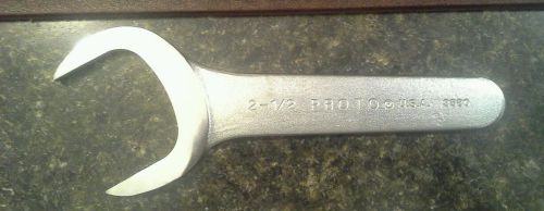 PROTO #3580 Service Wrench - 8-1/2 In. length - Satin Finish - 2 1/2in opening