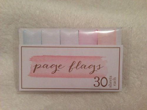 Target One Spot Watercolor Page Flags