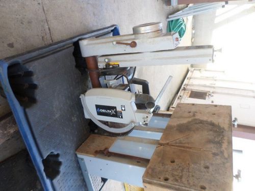 Delta X5 Radial Arm Saw, 1 Phase, Woodworking Equipment Machinery438-02-314-2067