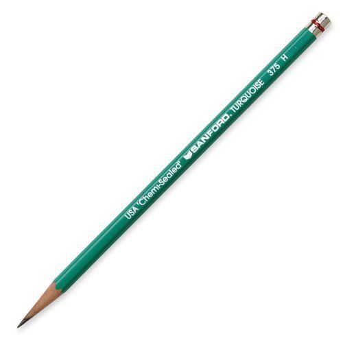Prismacolor Turquoise Drawing Pencil, 4H, 1.98 mm, Box of 12