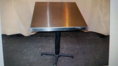 Stainless cafe restauant tables restaurant  dining / work 30 x 24 for sale