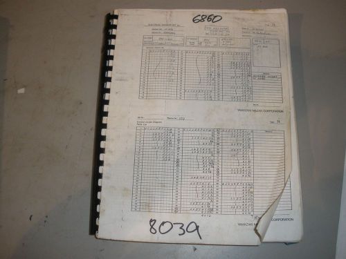 Mazak CNC Mill H-400 Electrical Manual