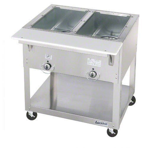 Duke EP302SW 2-Well Portable Electric Steamtable Aerohot