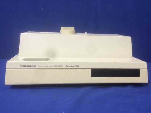 Panasonic KX-30P1 Commercial Electric 3-Hole Punch w/Power Cord Working