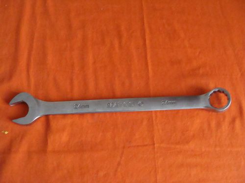 MATCO TOOLS MCL24M2 LONG 24MM COMBINATION WRENCH FULL POLISH 12 POINT
