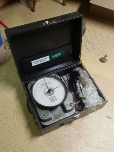 CLECO MODEL H-1650 HAND TORQUE TOOL ANALYZER WITH TOOLS IN CASE