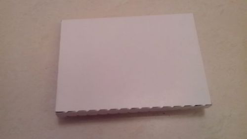 200 new sturdy 14/9/7/5 mm dvd case cardboard white mailer w/peel&amp;seal, js90new for sale