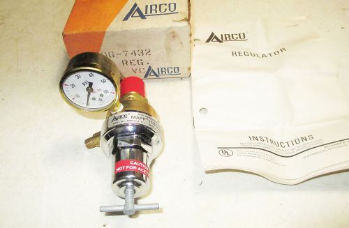 New Airco Mapp (MPS) Propane Gas Regulator - 510C08 -  Made in USA