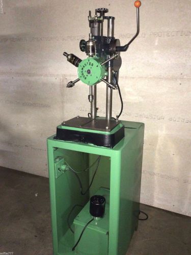 BURGMASTER 6-TURRET VERTICAL DRILLING AND TAPPING HEAD MACHINE / TAPMATIC # 30