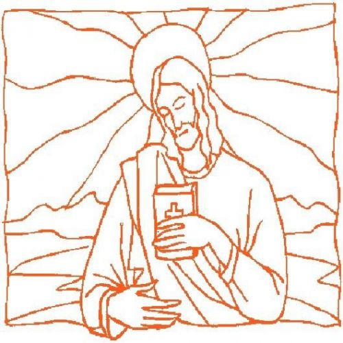 30 Custom Orange Christian Art Personalized Address Labels