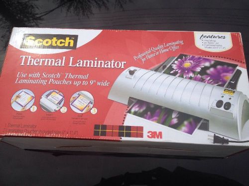 New In Box Scotch Thermal Laminator