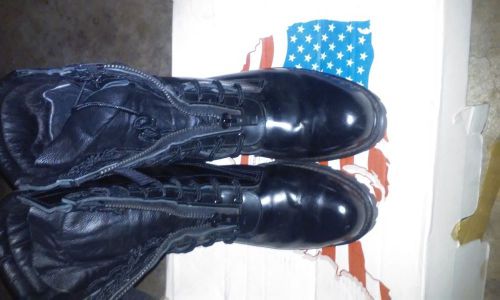 Firefighter black boots size 11