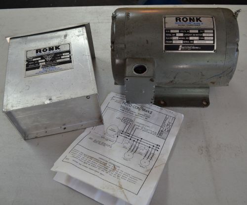 Ronk roto-con mark ii model 92 rotary transformer &amp;  economy phase shifter for sale