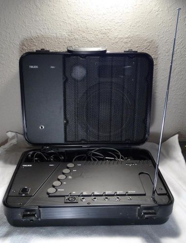 TELEX PAS-1 PA SOUND SYSTEM WIRELESS RECEIVER AND WT 55 WIRELESS MICROPHONE