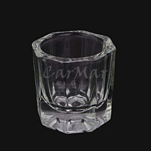 FAST SHIP GLASS DAPPEN DISH CUP Acrylic Liquid Holder  Dental Container