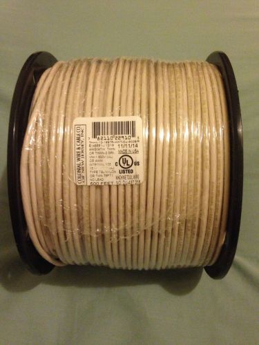 12 AWG Solid Copper THHN Wire 500&#039; Spool White