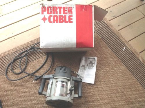 PORTER CABLE 7539 VARIABLE SPEED PLUNGE ROUTER